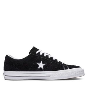 Converse Black Suede One Star Sneakers